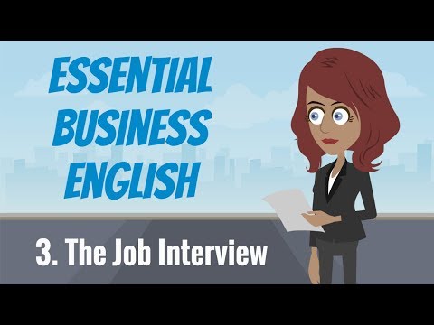 Essential Business English 3 — The Job Interview
