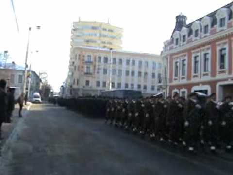 parada militara la Iasi 24 ianuarie 2010.wmv