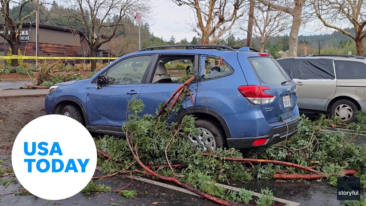 Watch as an EF-1 tornado rips through San Francisco