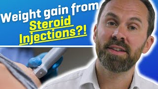 Do steroid injections make you put on weight?
