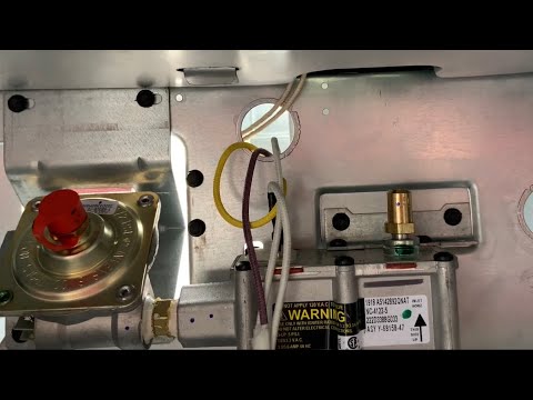 Natural gas to propane conversion, change orifice | GE slide-in range