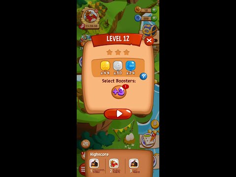 Angry Birds Blast Level 12