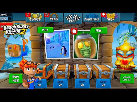 Baby B'zorp Vs All Cars Challenge 🔥 BB Racing 2 2026 Unlocking All Cars Part - 2 #beachbuggyracing2 