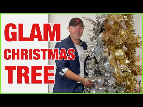 Christmas 2022 The Most Beautiful Glam Christmas Tree I Have Ever Decorated Tree Decoration Ideas