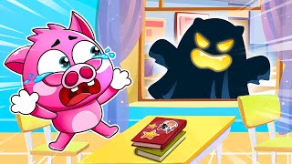 Monsters At School 👻| Something In The Dark School | Lamba Lamby Kids Songs and Nursery Rhymes