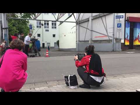 Dreharbeiten in Neunkirchen