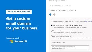 How to get a custom email domain for your business