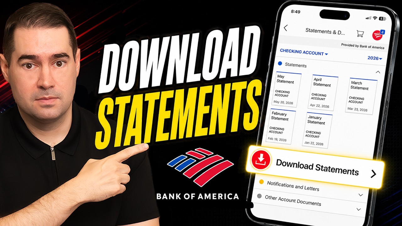 How to Download Bank of America Statements