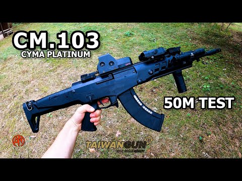 CM.103 "AK ALPHA" Cyma Platinum | Mini Review and 50m Test [4K]