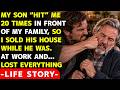 My SON Hit Me 20 Times In Front Of My Family… So I Canceled Everything While... | Family  Stories