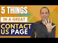 How To Create A Great Contact Us Page