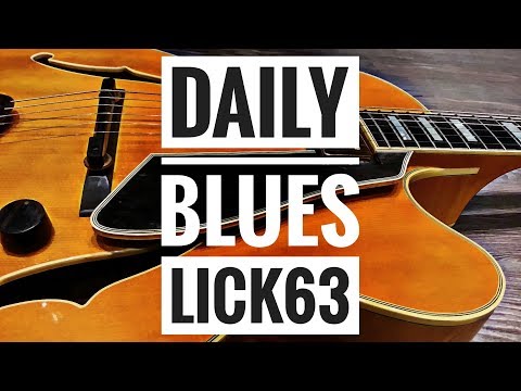 Andy's Lab - Daily Blues Licks #63 - Guitar Lesson