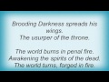 Haunted - The World Burns Lyrics