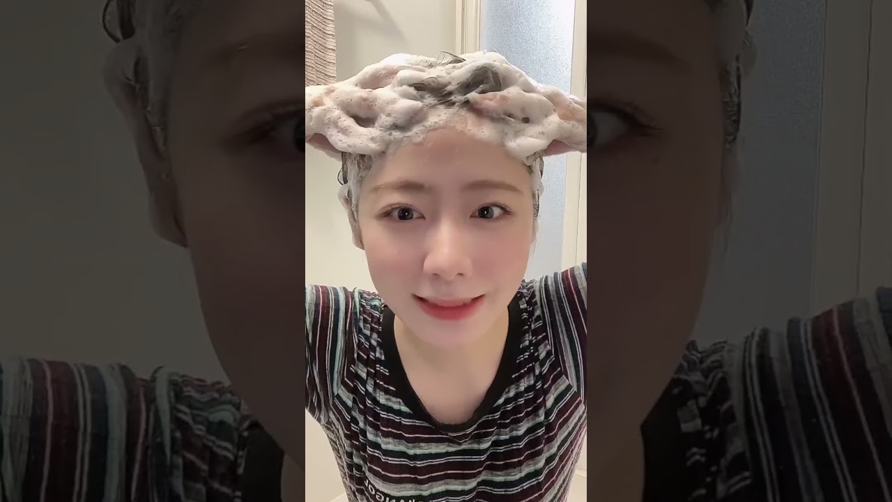 シャンプーでASMRしてみたよ🧴🧼泥シャンプーが気持ちいい！#PR #DROAS#ドロアス #ASMR #asmr#shampoo