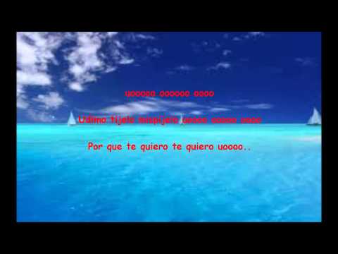 Mambo Kings ft Danijela - Te Quiero (Lyrics Video)