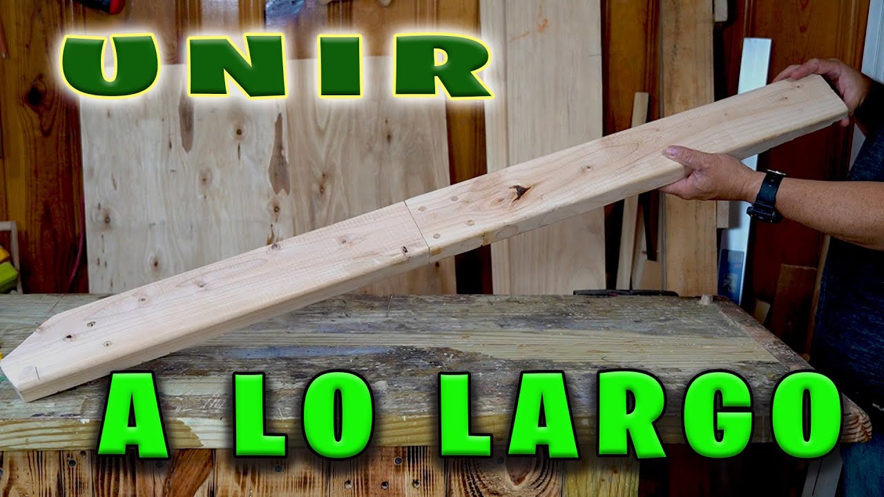 Este Método Es El Mas Fácil Y Uno De Los Mas Fuertes Para Pegar O Unir Madera A Lo Largo
