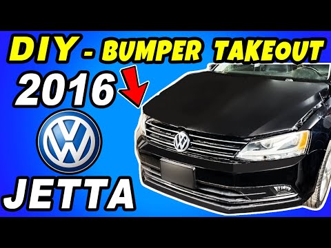 DIY: 2015 - 2016 - 2017 - 2018 Volkswagen Jetta Front Bumper Removal / Takeout - Any Bumper Takeout
