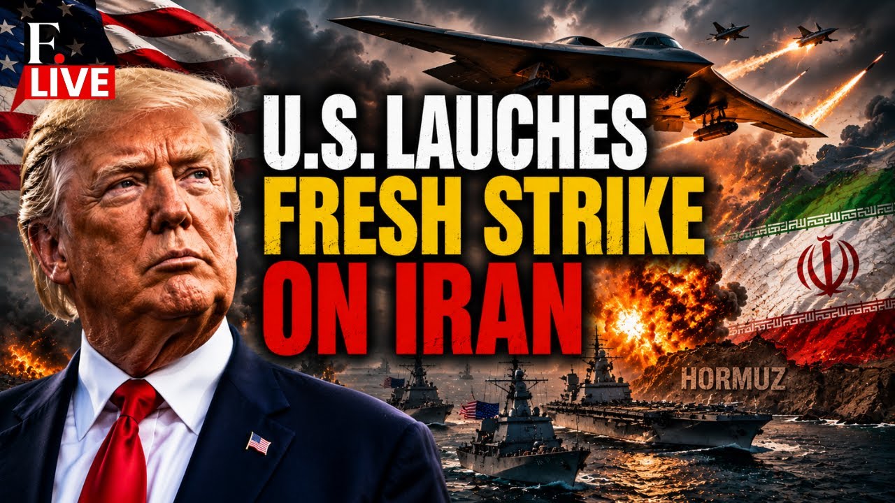 US Military Launches Fresh Strikes on Iran after Trump's Warning | US IRAN WAR LIVE