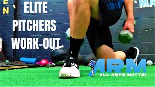 How To Get Stronger & Throw Harder In Baseball | (Elite) Pitchers Workout