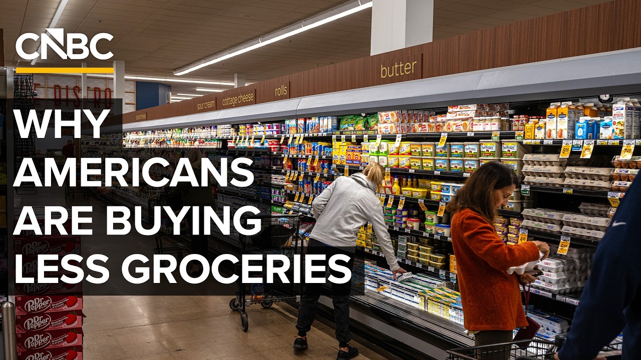 Why Americans Are Buying Less Groceries