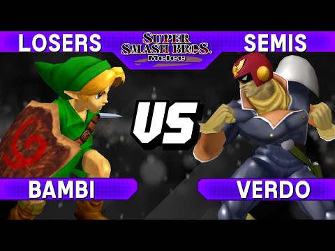 Smash Melee - Bambi (Y.Link) vs Verdo (Falcon) - S@LT 193 Losers Semis
