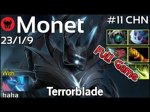 Monet [RNG] plays Terrorblade!!! Dota 2 Full Game 7.20