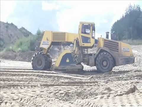 Odcinek I S5 - prace ziemne, rozładunek prętów