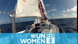 Galia Moss – First Latin American woman to cross the Atlantic Ocean solo