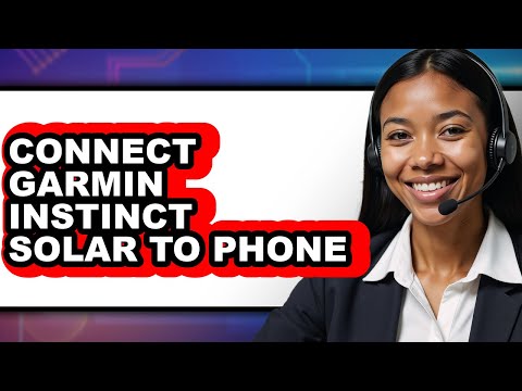 How to Connect Garmin Instinct Solar to Phone 2025 - Full Guide