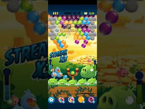 Angry Birds Pop Bubble Shooter- Level 565 3 STARS NO BOOSTERS #angrybirdspopbubbleshooter