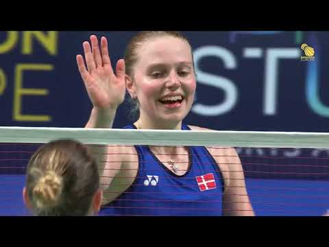 Match highlight: Toft/Magelund vs Gicquel/Delrue - #EC25 Final