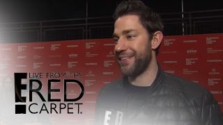 John Krasinski's Daughter Helped With New Film "Hollars" | Live From the Red Carpet | E! News