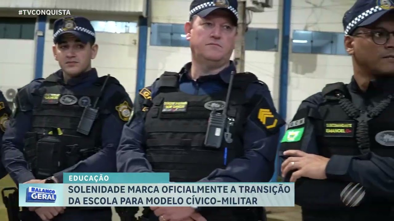Escola Márcio Schabatt oficializa implantação do modelo cívico-militar em Lucas do Rio Verde