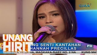 Unang Hirit: Morning Kantahan Feels with Hannah Precillas