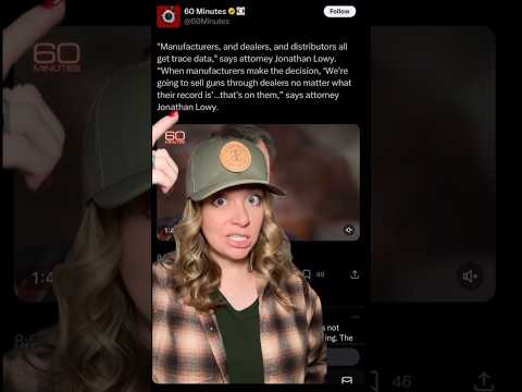 Gun Grabbing Attorney Blaming Manufacturers For This?!? #2ndamendment #shortsvideo #shorts Thumbnail