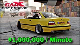 1 MILLION CREDITS IN 1 MINUTE! (CAR X DRIFT RACING ONLINE) MONEY METHOD