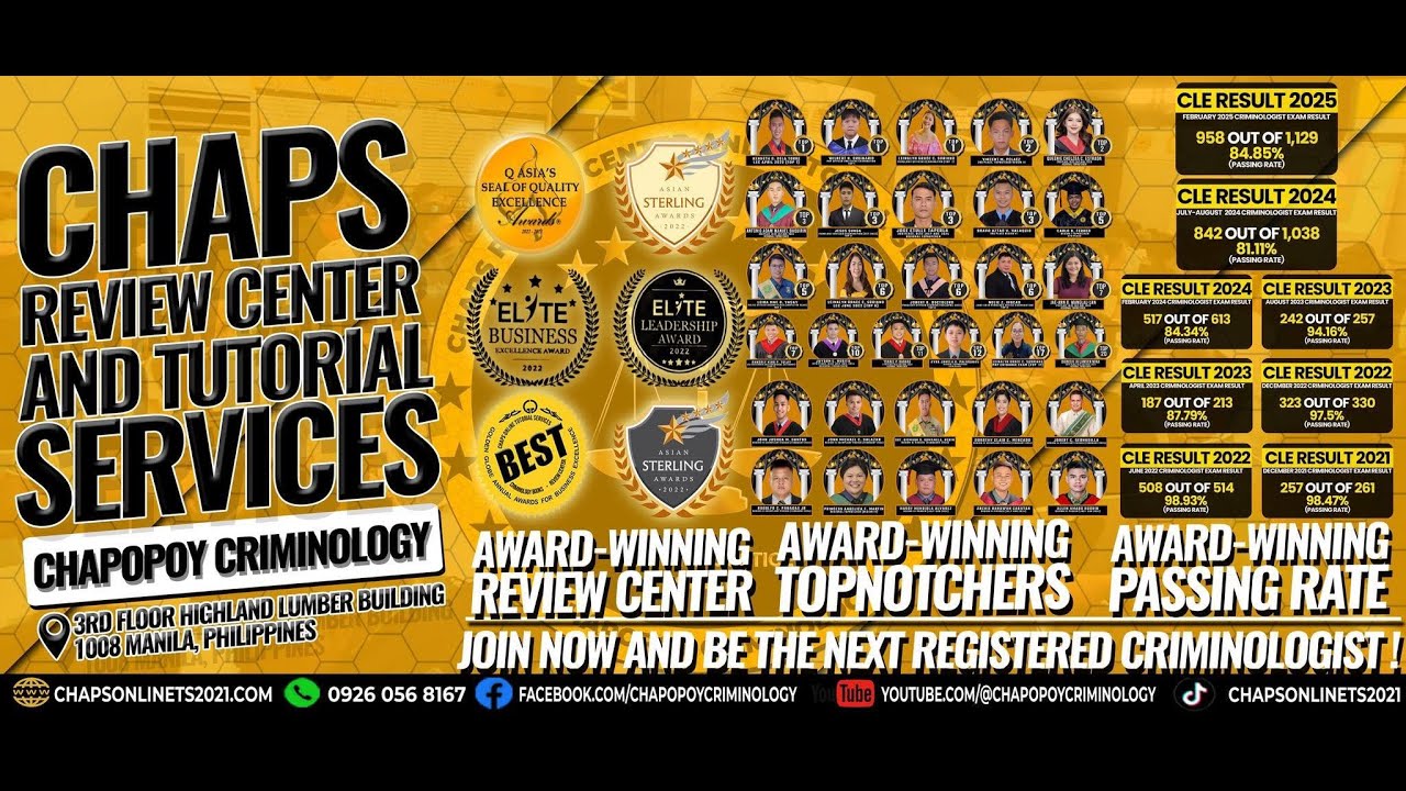 SPECIAL CRIME INV. 2 WITH INTERROGATION - CHAPS ONLINE TUTORIAL SERVICES