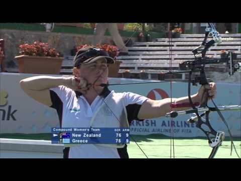 New Zealand v Greece – compound women's team gold | Antalya 2009 Archery World Cup S3