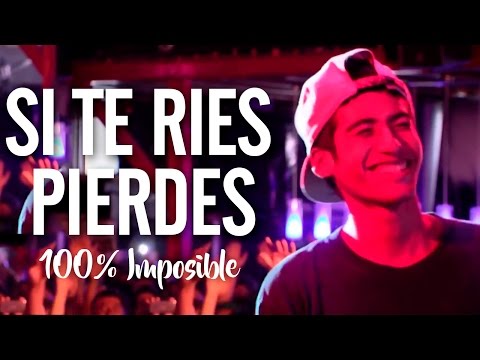 SI TE RIES PIERDES (100% IMPOSIBLE) | Batallas De Gallos - Rap
