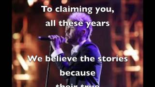 Colton Dixon-Dare to Believe Lyrics [full]