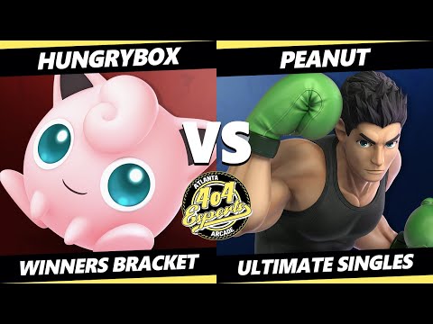 4o4 Smash Night 61 - Hungrybox (Jigglypuff) Vs. Peanut (Little Mac) SSBU Ultimate Tournament