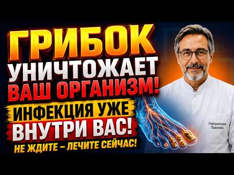 ГРИБОК НОГТЕЙ НЕ ВЕРНЁТСЯ! 7 ШАГОВ, КОТОРЫЕ ОСТАНОВЯТ ИНФЕКЦИЮ ИЗНУТРИ БЕЗ ДОРОГИХ ЛЕКАРСТВ