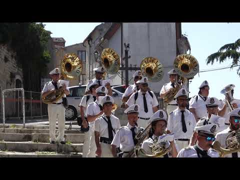 Montagano 2019 - Marcia Sinfonica   Gioco dei Muri   di  F.  TRITTO