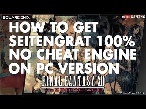 Final Fantasy XII: The Zodiac Age - How to Get Seitengrat on PC | No Cheat Engine | RNG Helper PC