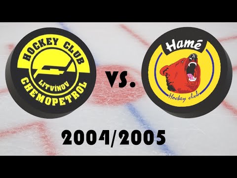 Česká hokejová extraliga 2004/2005 - Čtvrtfinále - HC Chemopetrol Litvínov vs. HC Hamé Zlín