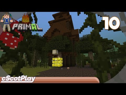 PRIMAL Minecraft w/ cScot : Ep 10 – Astral Sorcery Cave Illuminator– Let’s Play