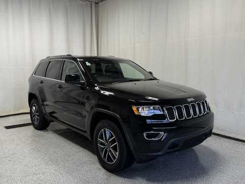 2021 Jeep Grand Cherokee Laredo 4x4 in Black for sale at Park Mazda in Sherwood Park, AB