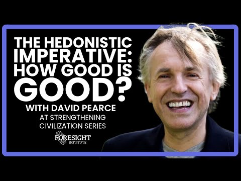 The Hedonistic Imperative: How Good is Good? - David Pearce