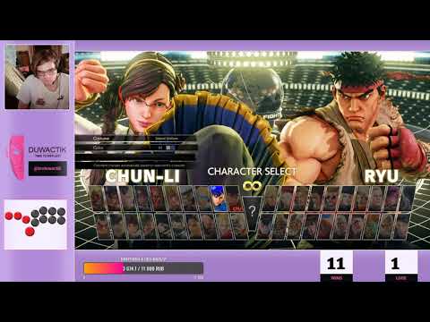 Обучающий урок по SFV:CE №7.Super Gold Chun-Li player Teeninja