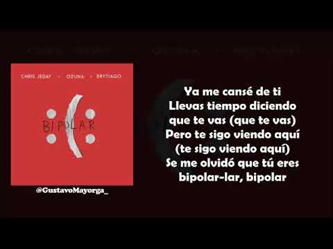 Chris Jeday Ozuna Brytiago   Bipolar Letra Official  TrapStar Tv